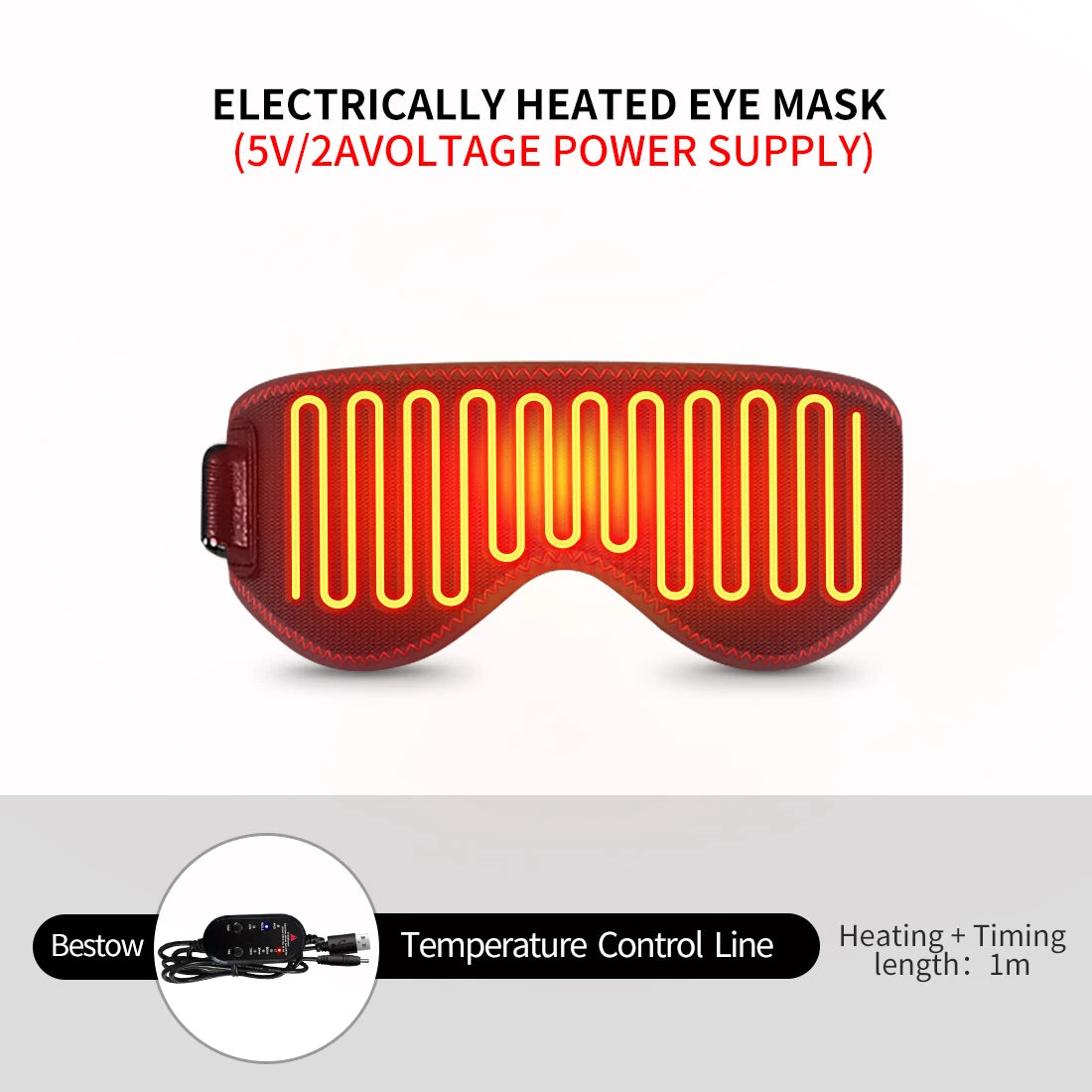 Heated Eye Mask for Dry Eyes and Sleep