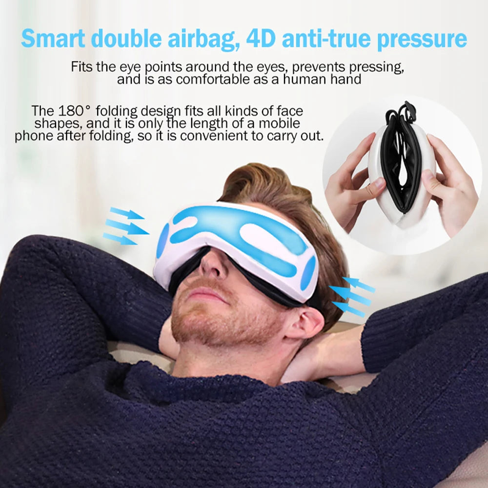 6D Smart Bluetooth Eye Massager