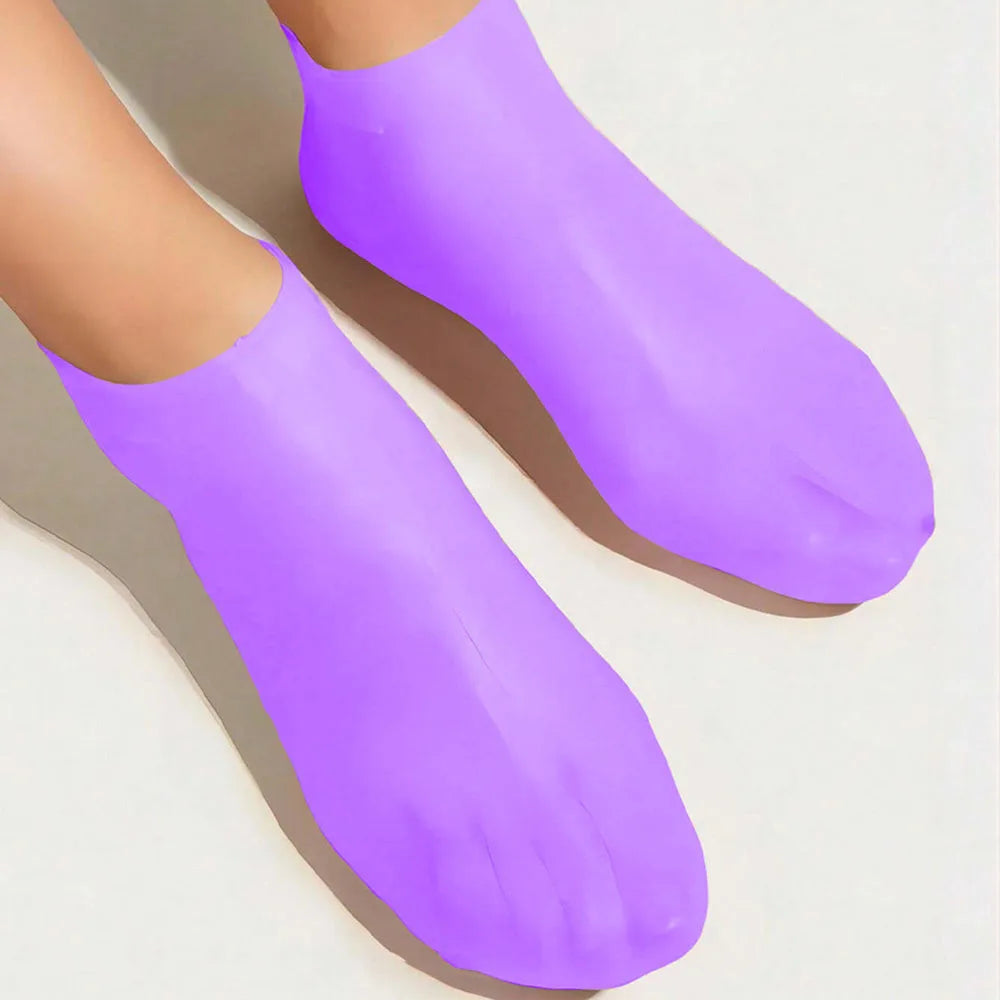 Aloe-Infused Pedicure Spa Socks