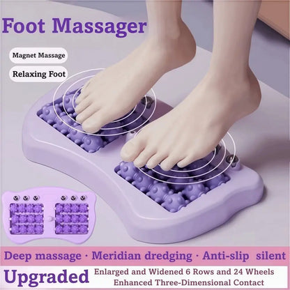Raised Foot Acupressure Roller Massager