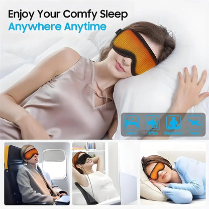 Heated Eye Mask for Dry Eyes and Sleep