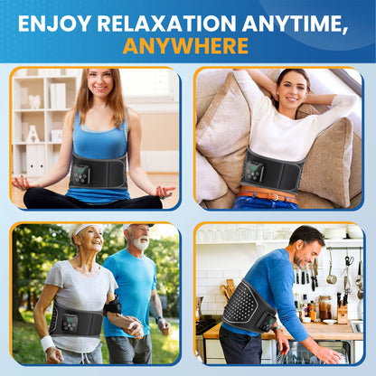 Air Bladder Squeeze Waist Massager