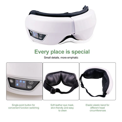 6D Smart Bluetooth Eye Massager