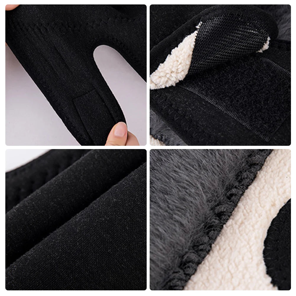 Velvets Widened Warming Knee Braces