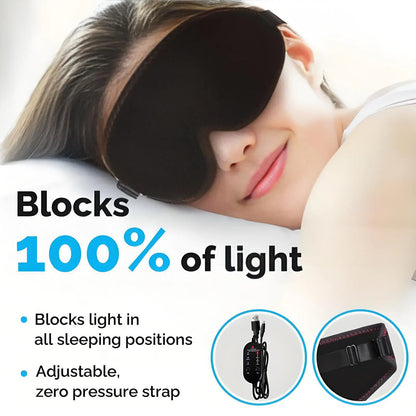 Heated Eye Mask for Dry Eyes and Sleep