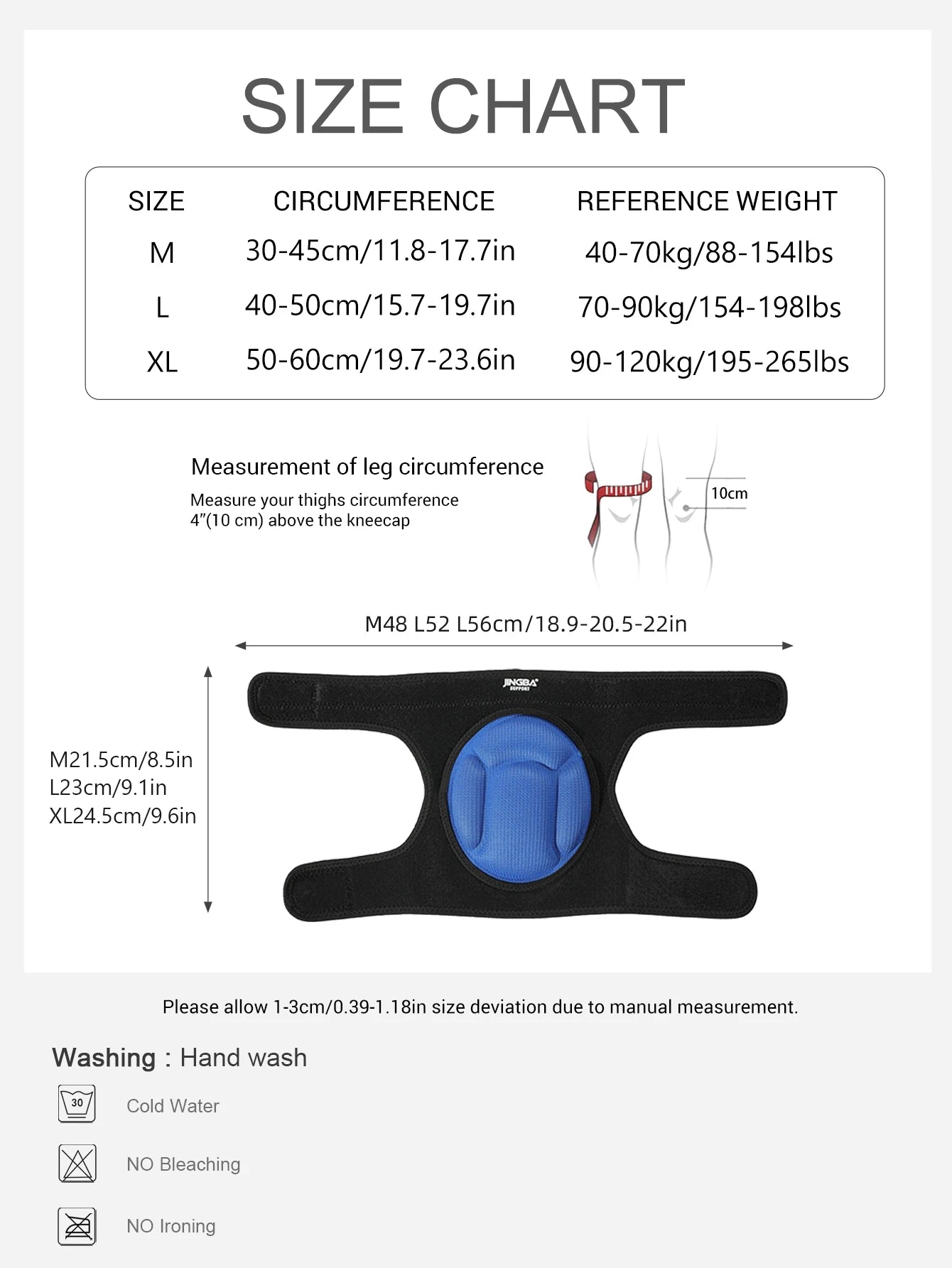 Adjustable Sponge Knee Pads